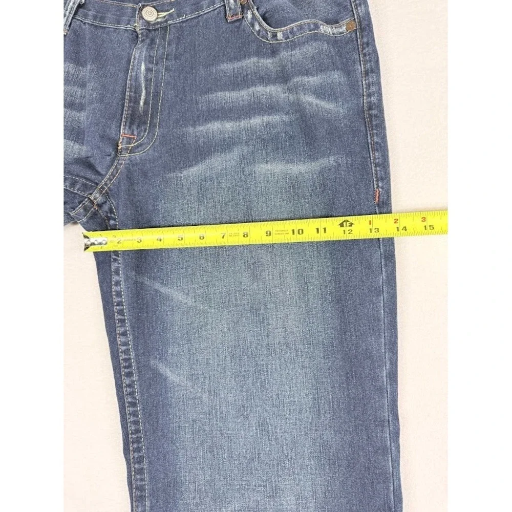 Vintage True Religion Bobby Jeans Men 40X35 Buddha Embroidered‎ Bootcut